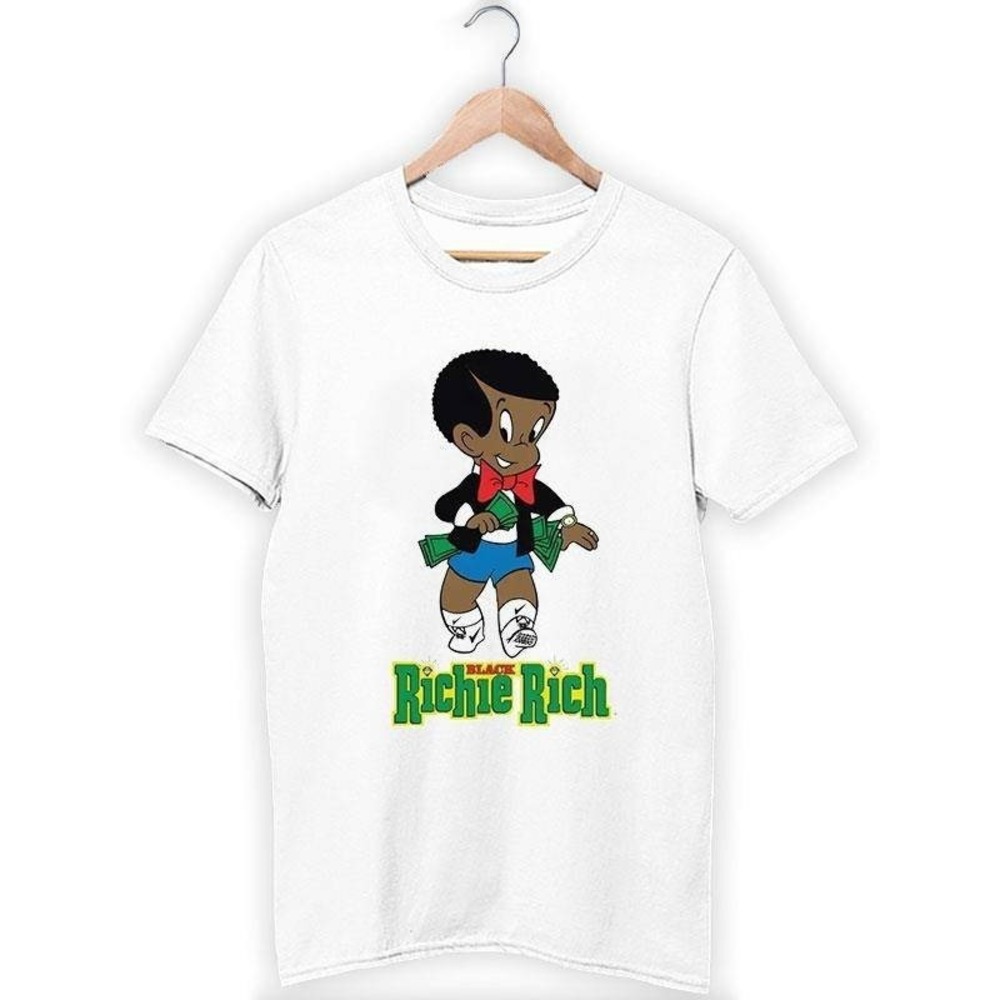 Retro Vintage Richie Rich Cartoon T Shirt